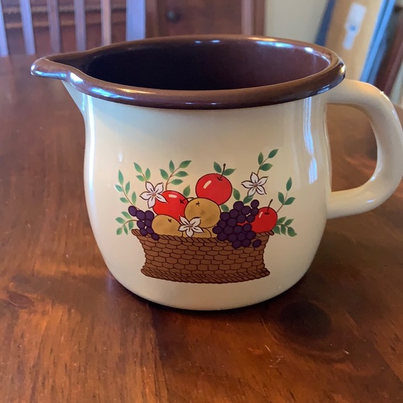 FTD Other - 👙 Vintage 1986 FTD metal enamel ware cup